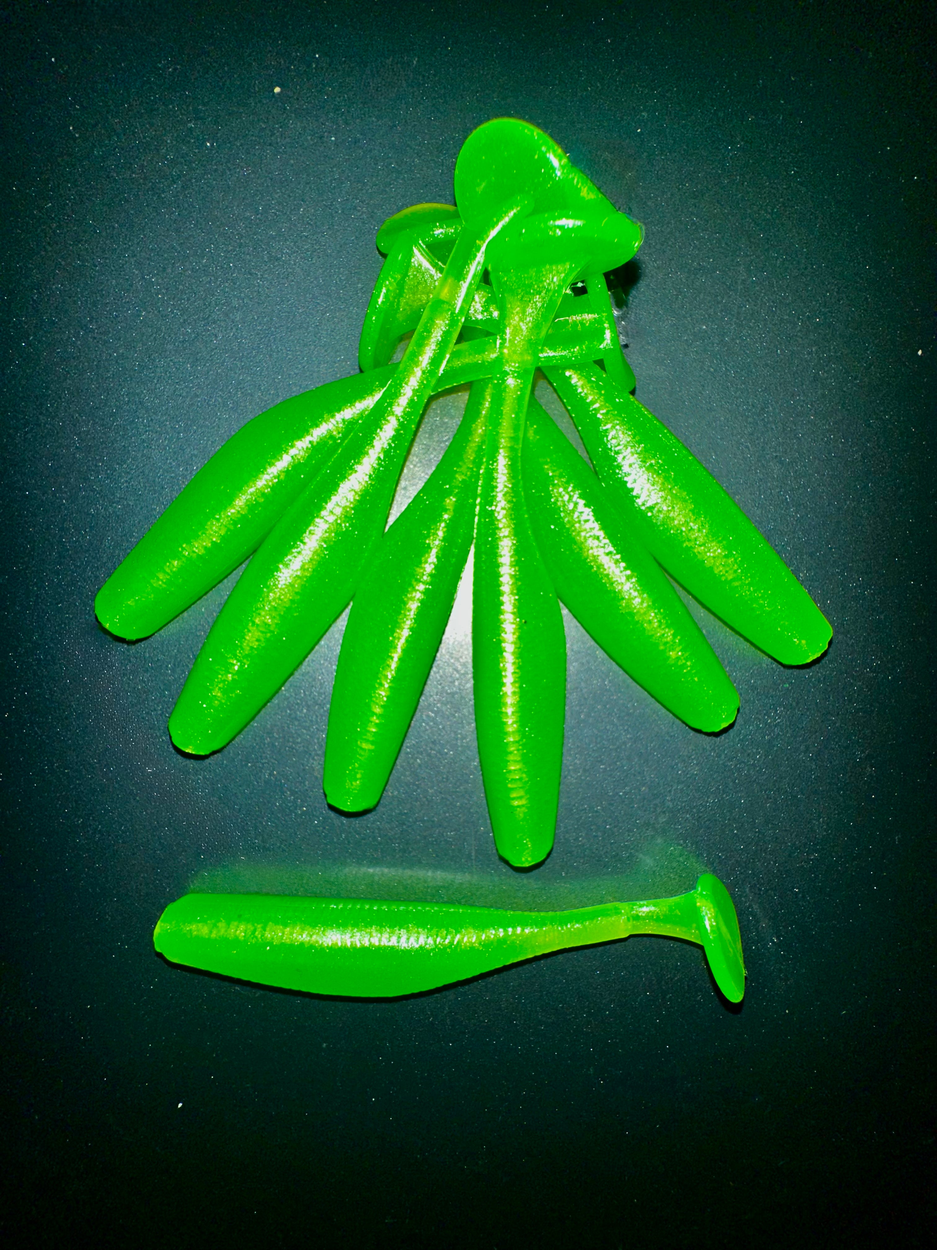 3.8 inch paddle tail