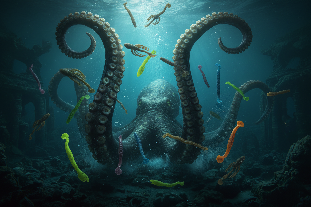 custome plastic lures